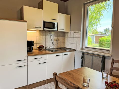 Kitchen Appliance, Kitchen, Countertop, Major Appliance, Cabinetry, Wood, Flooring, Interior Design, Kitchen Sink, Furniture