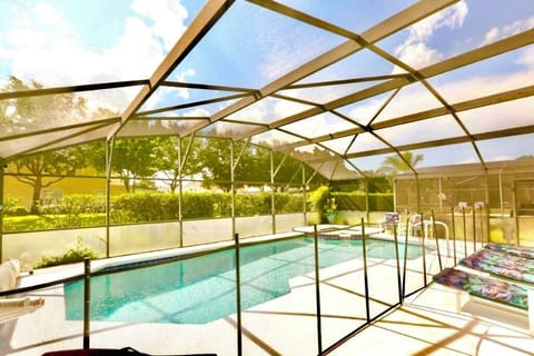 Private pool and spa area