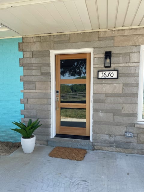 Door to enter property