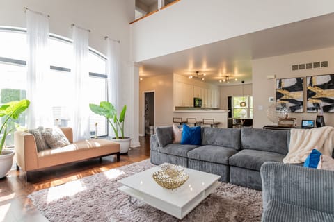 Plenty of seating for big groups – perfect for holiday dinners and game nights.