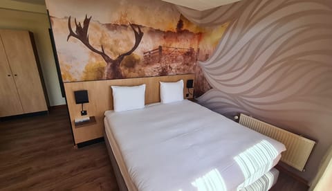 Unit with one Double bed or Twin beds