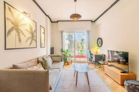 Bright and chic Athens retreat.