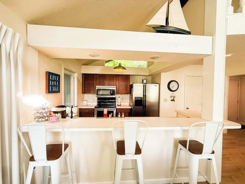 Cheers to good times! This bar area is ready for your group to create lasting memories.