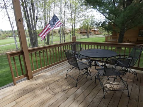 Outdoor Seating/Dining facing golf course.