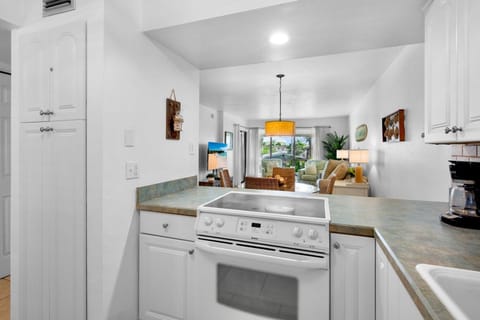 Spacious kitchen for family meals