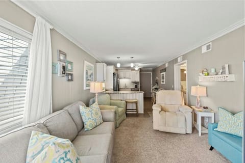 This open floor plan allows the whole family to engage in conversation.