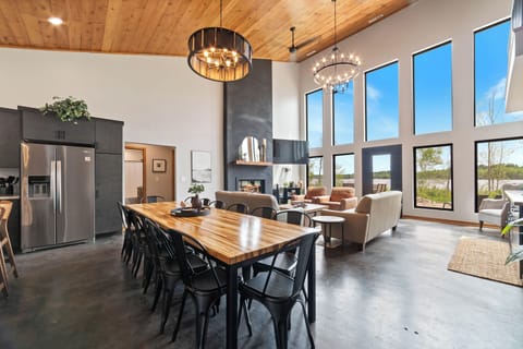 Wake up to an unbelievable sunrise on Lake Vermillion