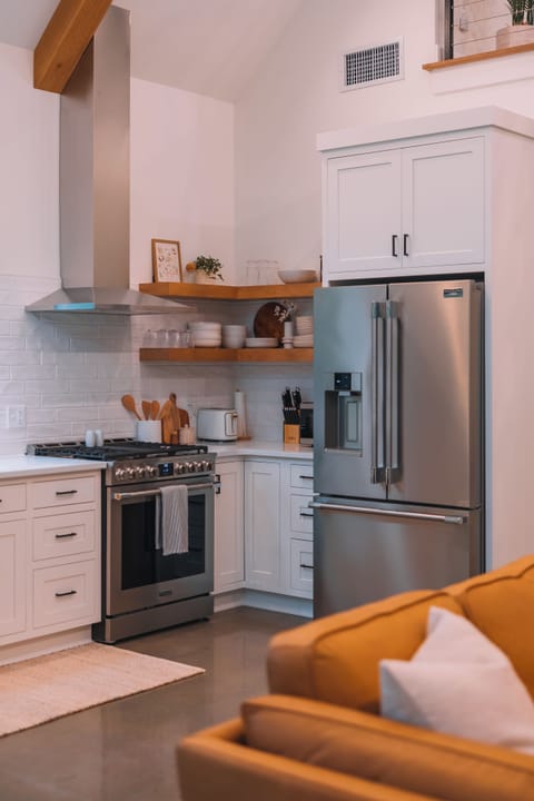 All the best amenities in the kitchen space.