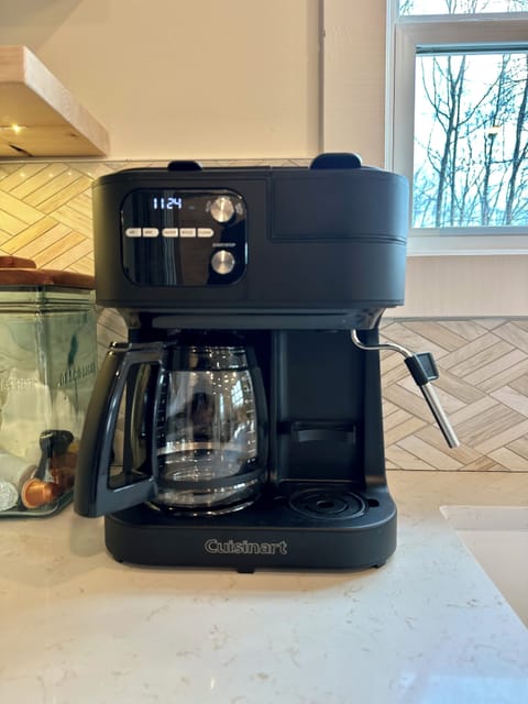 This also runs Nespresso and K-pods - we will have a few to get you started. 