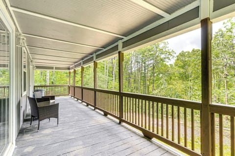 Covered Porch | Fire Pit | Multi-Story, Split-Level Home