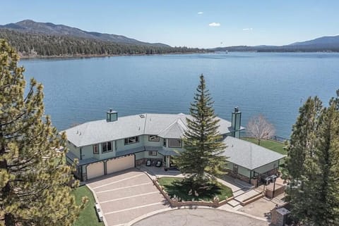 Front of house - Front of house with large driveway and garage access