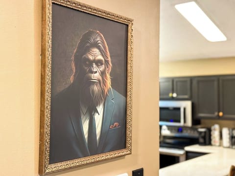 Sasquatch Photo in Hallway.