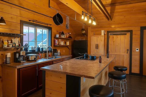 Rustic Kitchen with Industrial Touches