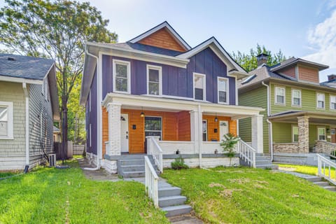 Indianapolis Vacation Rental | 3BR | 1BA | 1,445 Sq Ft | Stairs to Enter