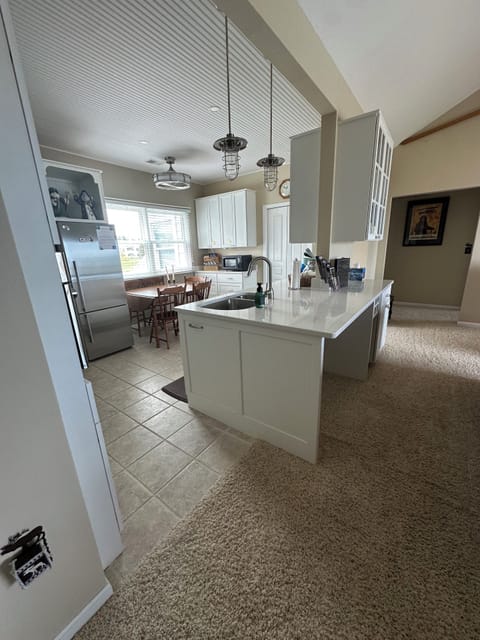 Kitchen from living room 