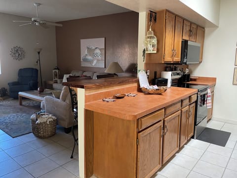 Open Concept LR/Kitchen/DR