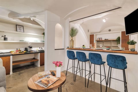 Kitchen and dining area