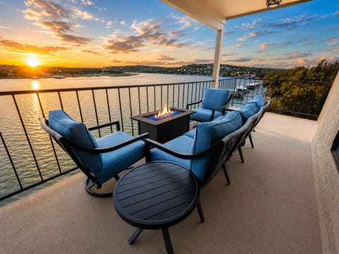 Enjoy the sunrise from either of the 2 private balconies.
