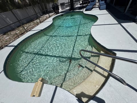 Beat the heat with the sparkling pool