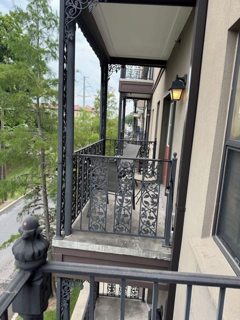 Balcony view of LSU campus