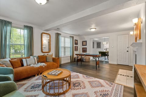 Serve up some fun in our cozy living room