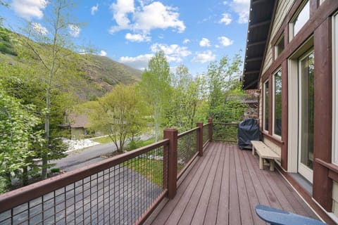 View from the balcony.