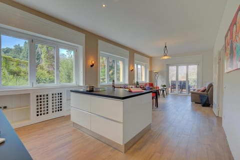 Kitchen and dining area