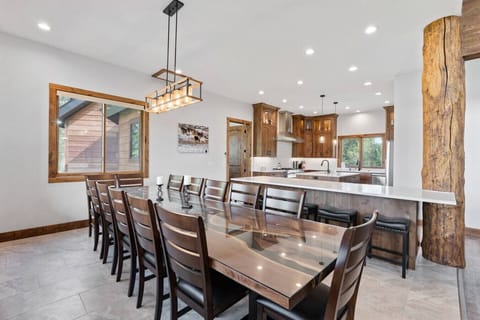 Main floor dining area