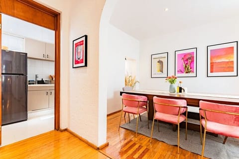 Kitchen area with stainless steel appliances and an organized layout for cooking ease.