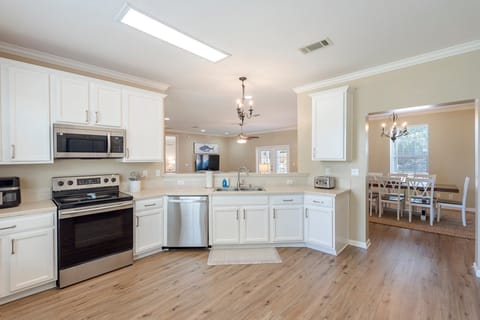 Beautiful Updated kitchen with ample counter space. Perfect for cooking for the family.