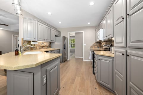 Prepare delicious meals in our fully equipped kitchen.