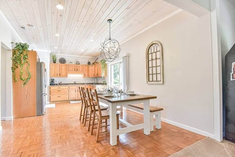 Our large kitchen provides everything you need to cook your favorite meals to share with the family.