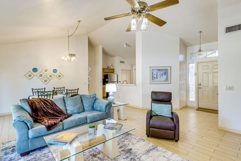 Chandler Vacation Rental | 3BR | 2BA | 1 Small Step to Enter | 1,300 Sq Ft