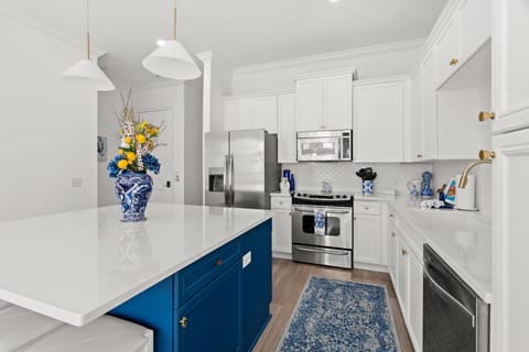 Fully stocked kitchen