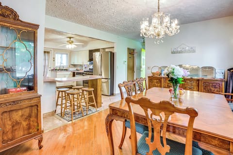 Dining Area | Dishware & Flatware | 1st Floor
