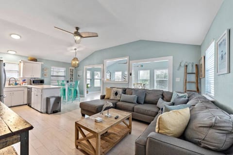 This is the main living room area of the home