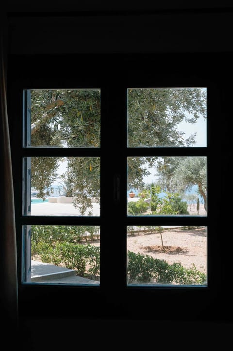 Bright Bedroom with Garden View