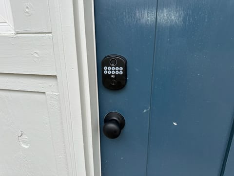 Each guest has their own personal code for added security.