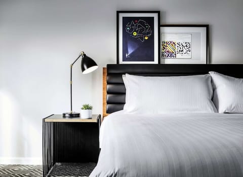 Bedroom. Interior and views may vary based on location and availability.