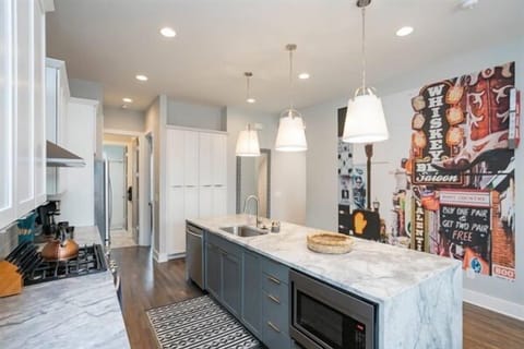 Pre-game downtown while looking at downtown