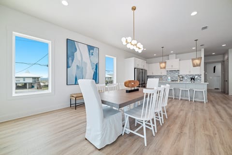 Plenty of seating for dining