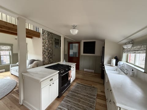 beautiful kitchen with new appliances