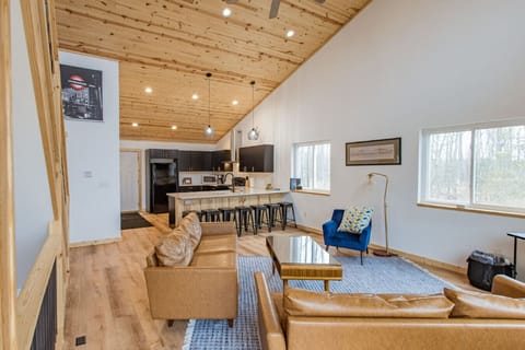 Cozy living room — the perfect spot to kick back, relax, and make yourself at home.