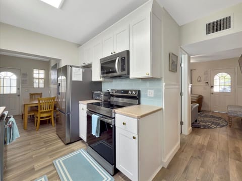 Fully stocked First Floor kitchen