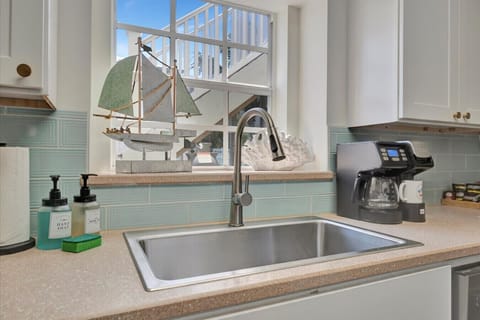 Fully stocked First Floor kitchen