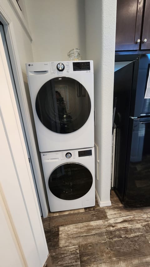 washer and dryer