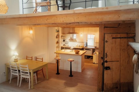 A charming, light-drenched, and incredibly warm loft in the heart of Les Vans.