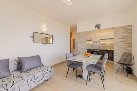 Living space with kitchen