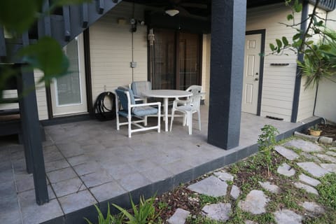 1st floor deck to dock and boat slip