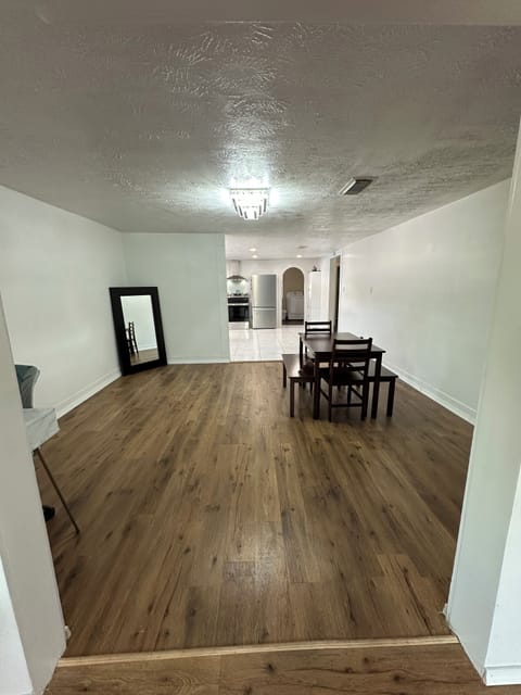 Dining area with dedicated workspace